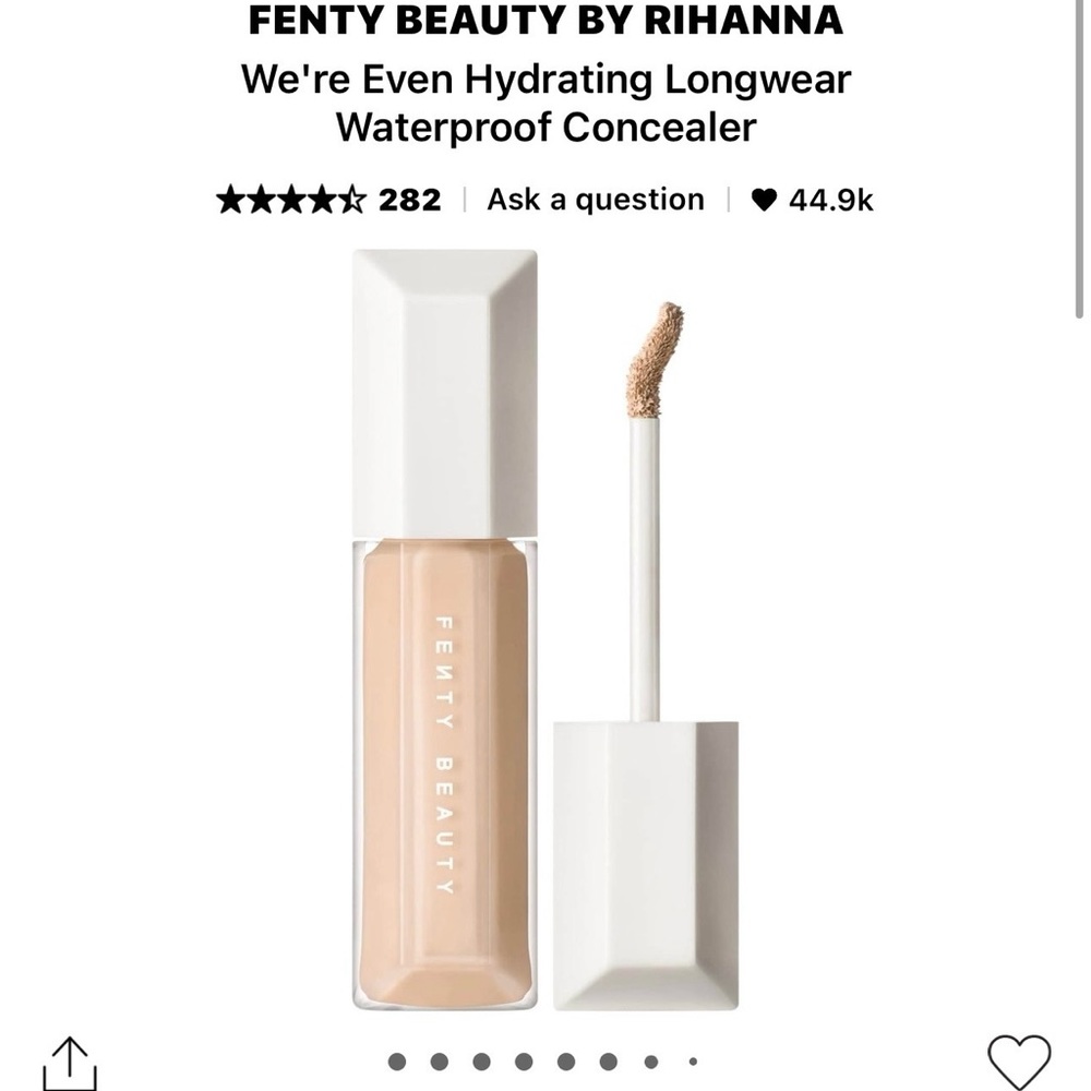 Fenty Beauty WE'RE EVEN HYDRATING LONGWEAR CONCEALER (BRAND NEW) Shade 225N